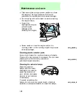 Предварительный просмотр 148 страницы Mercury 1997 Sable Owner'S Manual