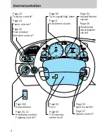 Предварительный просмотр 4 страницы Mercury 1999 Mystique Owner'S Manual