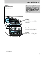 Предварительный просмотр 5 страницы Mercury 1999 Mystique Owner'S Manual