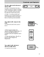 Предварительный просмотр 37 страницы Mercury 1999 Mystique Owner'S Manual