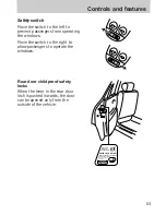 Предварительный просмотр 63 страницы Mercury 1999 Mystique Owner'S Manual