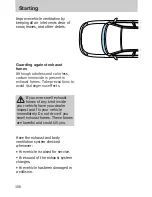 Предварительный просмотр 106 страницы Mercury 1999 Mystique Owner'S Manual