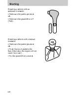 Предварительный просмотр 108 страницы Mercury 1999 Mystique Owner'S Manual