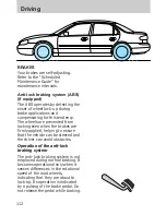 Предварительный просмотр 112 страницы Mercury 1999 Mystique Owner'S Manual