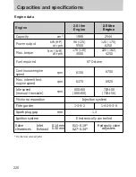 Предварительный просмотр 220 страницы Mercury 1999 Mystique Owner'S Manual