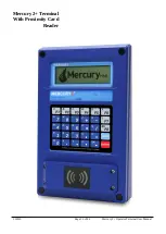 Предварительный просмотр 10 страницы Mercury 2+ User Manual