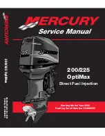 Preview for 1 page of Mercury 200 Optimax Service Manual