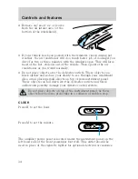 Preview for 34 page of Mercury 2000 Grand Marquis Owner'S Manual