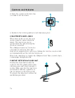 Preview for 74 page of Mercury 2000 Grand Marquis Owner'S Manual