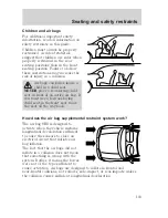 Preview for 103 page of Mercury 2000 Grand Marquis Owner'S Manual