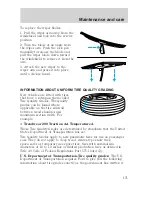 Preview for 171 page of Mercury 2000 Grand Marquis Owner'S Manual