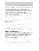 Preview for 183 page of Mercury 2000 Grand Marquis Owner'S Manual