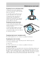 Preview for 189 page of Mercury 2000 Grand Marquis Owner'S Manual