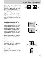 Предварительный просмотр 47 страницы Mercury 2000 Mystique Owner'S Manual