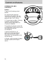 Предварительный просмотр 54 страницы Mercury 2000 Mystique Owner'S Manual