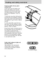 Предварительный просмотр 82 страницы Mercury 2000 Mystique Owner'S Manual