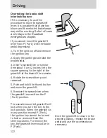 Предварительный просмотр 122 страницы Mercury 2000 Mystique Owner'S Manual