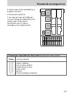 Предварительный просмотр 147 страницы Mercury 2000 Mystique Owner'S Manual