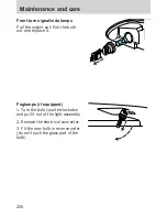 Предварительный просмотр 208 страницы Mercury 2000 Mystique Owner'S Manual