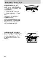 Предварительный просмотр 210 страницы Mercury 2000 Mystique Owner'S Manual