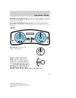 Предварительный просмотр 15 страницы Mercury 2001 Grand Marquis Owner'S Manual