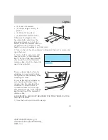 Предварительный просмотр 41 страницы Mercury 2001 Grand Marquis Owner'S Manual