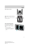 Предварительный просмотр 43 страницы Mercury 2001 Grand Marquis Owner'S Manual