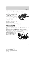 Предварительный просмотр 45 страницы Mercury 2001 Grand Marquis Owner'S Manual