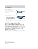 Предварительный просмотр 50 страницы Mercury 2001 Grand Marquis Owner'S Manual