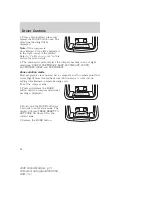 Предварительный просмотр 54 страницы Mercury 2001 Grand Marquis Owner'S Manual