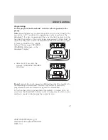 Предварительный просмотр 57 страницы Mercury 2001 Grand Marquis Owner'S Manual