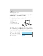 Предварительный просмотр 49 страницы Mercury 2002 Cougar Owner'S Manual