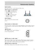 Preview for 25 page of Mercury 2002 Grand Marquis Owner'S Manual