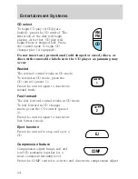 Preview for 34 page of Mercury 2002 Grand Marquis Owner'S Manual