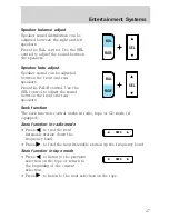 Preview for 37 page of Mercury 2002 Grand Marquis Owner'S Manual