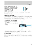 Preview for 61 page of Mercury 2002 Grand Marquis Owner'S Manual