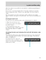 Preview for 101 page of Mercury 2002 Grand Marquis Owner'S Manual