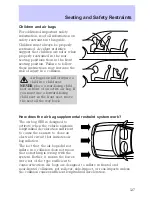 Preview for 127 page of Mercury 2002 Grand Marquis Owner'S Manual