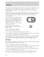 Preview for 146 page of Mercury 2002 Grand Marquis Owner'S Manual