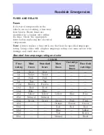 Preview for 161 page of Mercury 2002 Grand Marquis Owner'S Manual