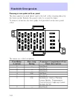 Preview for 162 page of Mercury 2002 Grand Marquis Owner'S Manual