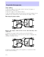 Preview for 174 page of Mercury 2002 Grand Marquis Owner'S Manual