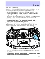 Preview for 189 page of Mercury 2002 Grand Marquis Owner'S Manual