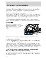 Preview for 200 page of Mercury 2002 Grand Marquis Owner'S Manual