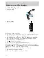 Preview for 208 page of Mercury 2002 Grand Marquis Owner'S Manual