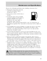 Preview for 211 page of Mercury 2002 Grand Marquis Owner'S Manual