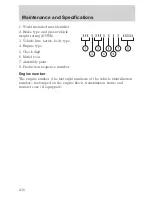 Preview for 236 page of Mercury 2002 Grand Marquis Owner'S Manual