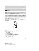 Предварительный просмотр 119 страницы Mercury 2004 Marauder Owner'S Manual