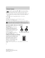 Предварительный просмотр 36 страницы Mercury 2004 Monterey Owner'S Manual