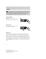 Предварительный просмотр 40 страницы Mercury 2004 Monterey Owner'S Manual